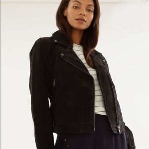 Modern Citizen Suede Moto Jacket